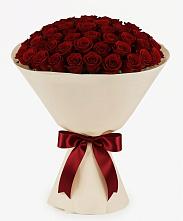Букет 101 Бордовая роза Блэк Бакарра #REPLACE_PRED# Рефтинском