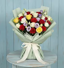 Букет цветов из:  Розы в Рефтинском
