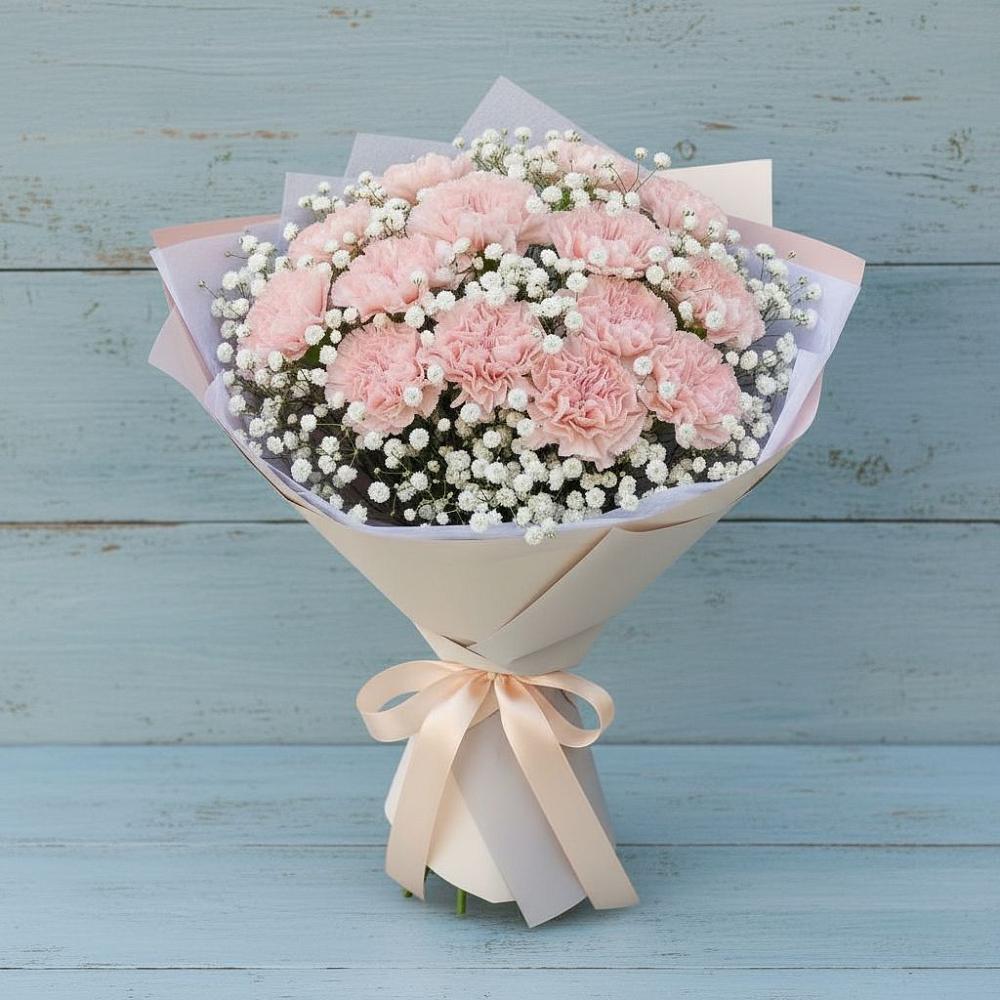 Букет цветов из: Гвоздики в Рефтинском