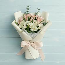 Букет цветов из:  Альстромерии в Рефтинском