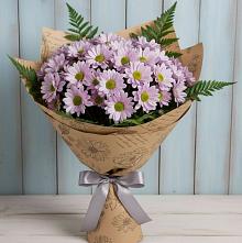 Букет цветов из:  Хризантемы #REPLACE_PRED# Рефтинском