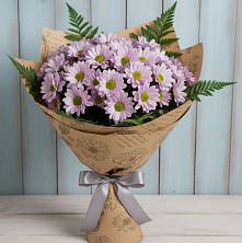 Букет цветов из:  Хризантемы в Рефтинском