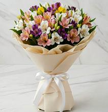 Букет цветов из:  Альстромерии в Рефтинском