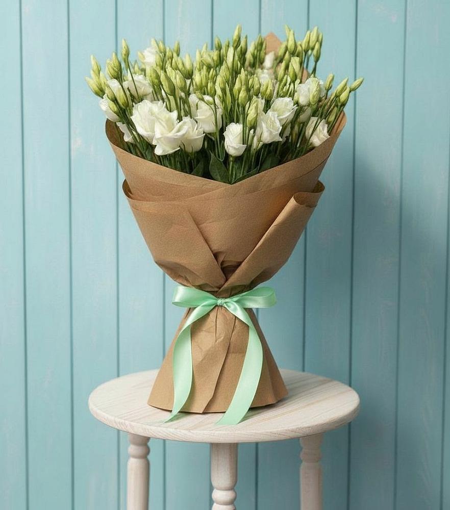 Букет цветов из: Лизиантусы в Рефтинском