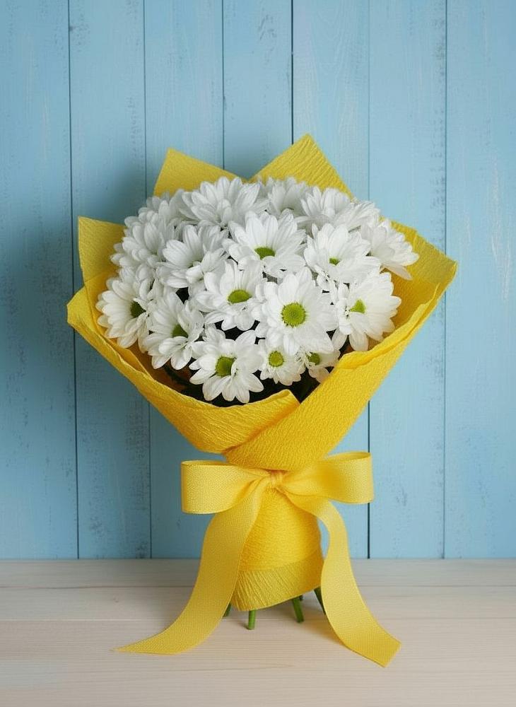 Букет цветов из: Хризантемы в Рефтинском