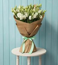 Букет цветов из:  Лизиантусы в Рефтинском