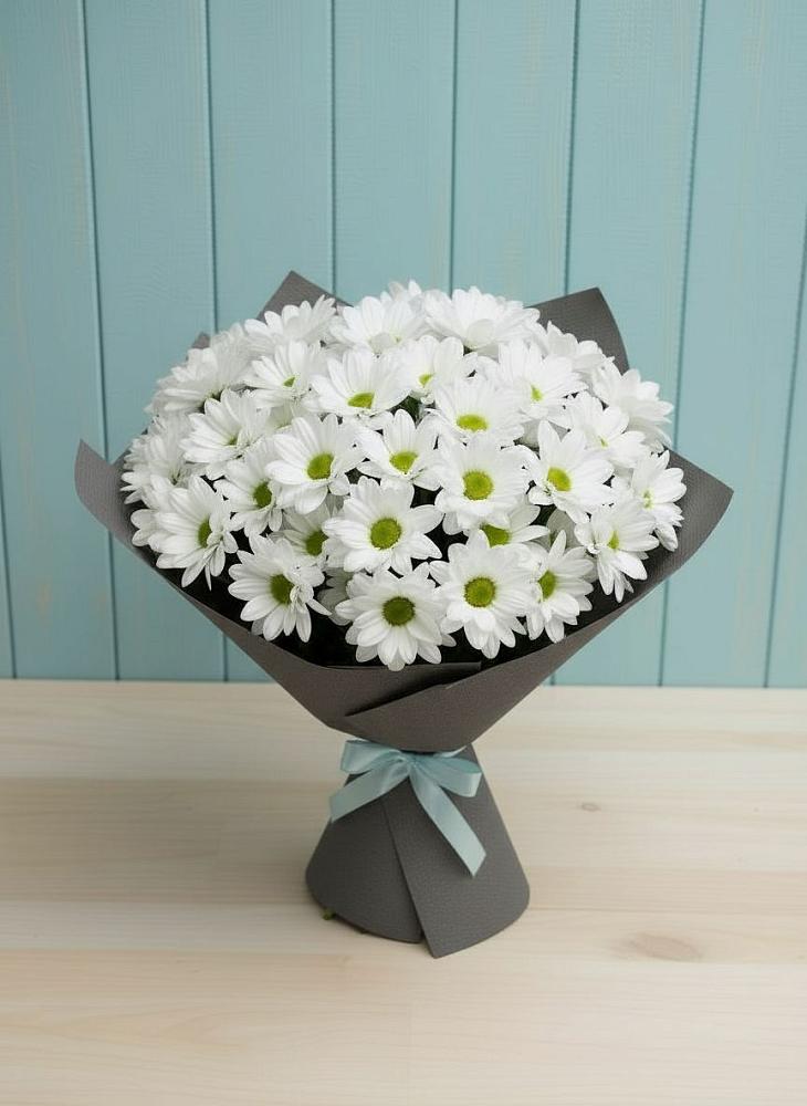 Букет цветов из: Хризантемы в Рефтинском