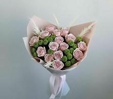 Букет цветов из:  Розы и Хризантемы #REPLACE_PRED# Рефтинском