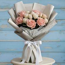 Букет цветов из:  Розы #REPLACE_PRED# Рефтинском