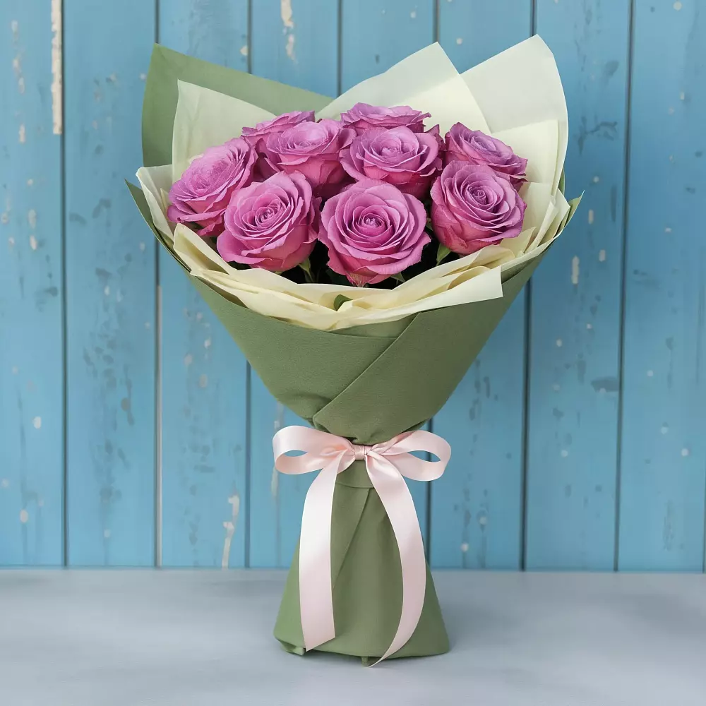 Букет Розы Фёрст Леди в Рефтинском