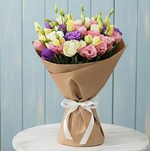 Букет цветов из:  Лизиантусы в Рефтинском